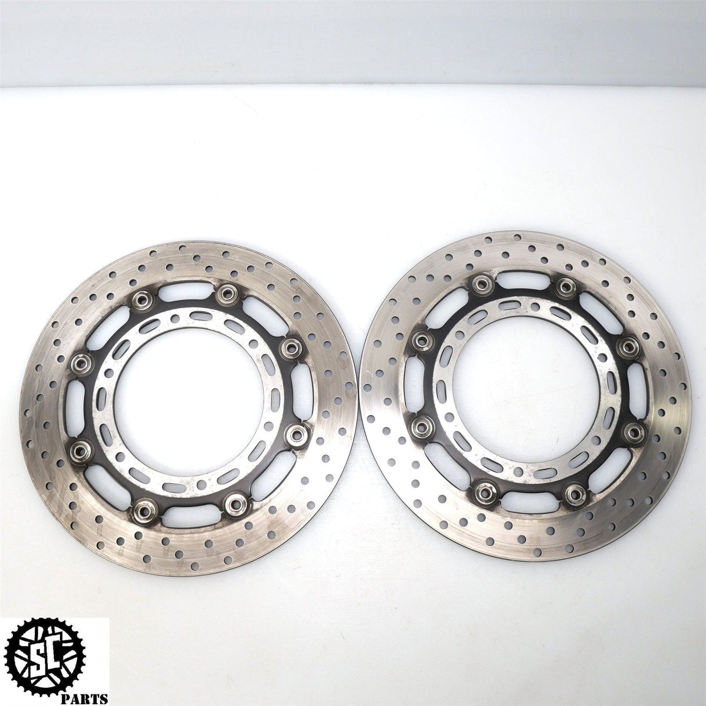 2002 2003 YAMAHA YZF R1 FRONT BRAKE ROTORS LOW MILES LEFT RIGHT Y07