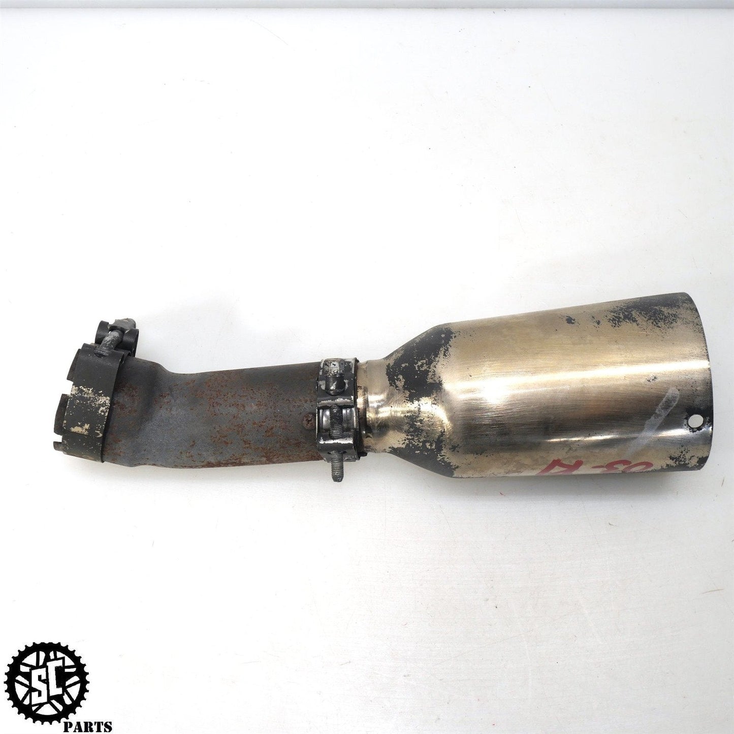 2002 2003 YAMAHA YZF R1 SLIP ON EXHAUST PIPE MUFFLER Y07