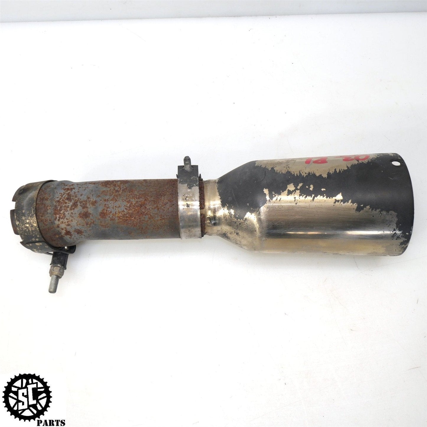 2002 2003 YAMAHA YZF R1 SLIP ON EXHAUST PIPE MUFFLER Y07
