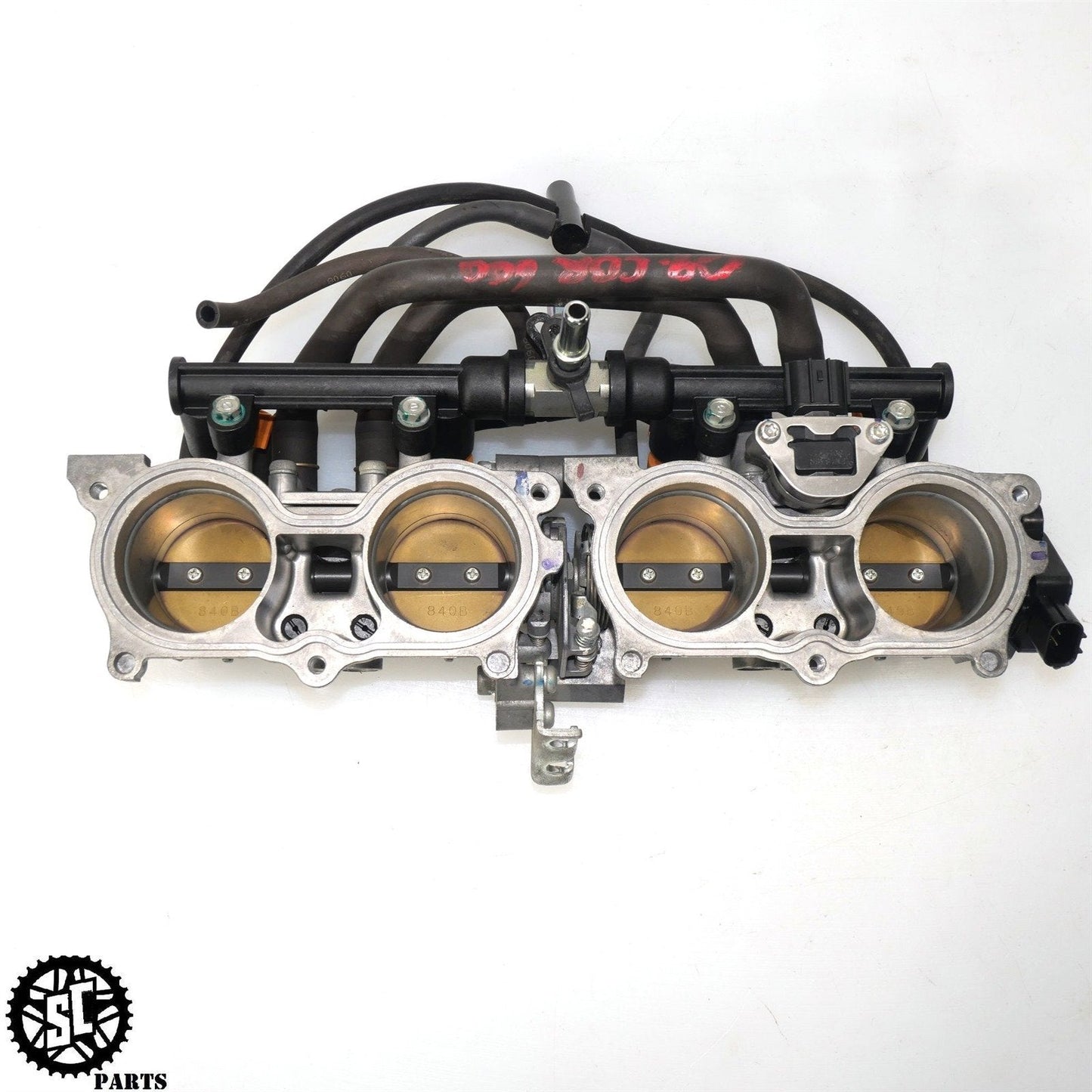 2007-2012 HONDA CBR600RR MAIN FUEL INJECTORS THROTTLE BODIES H17