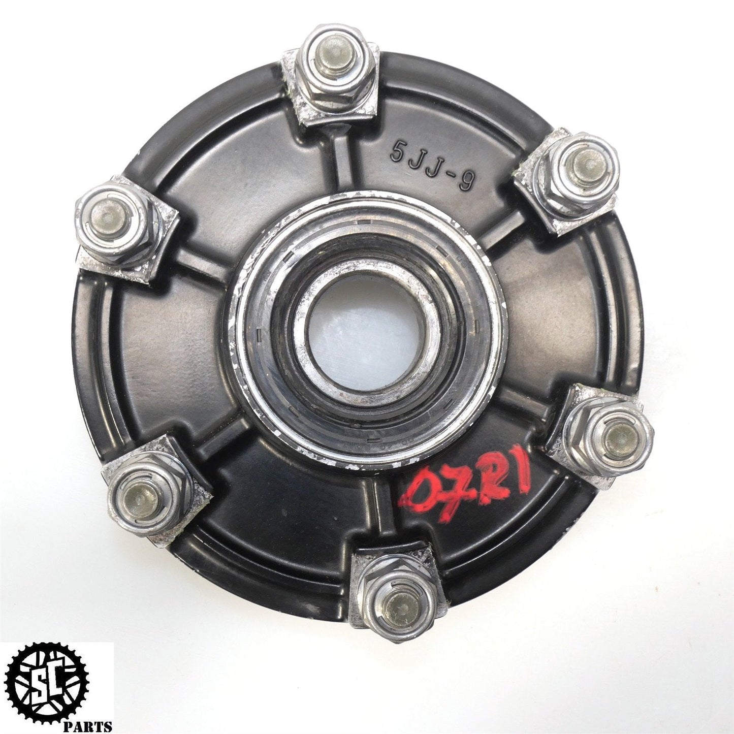 2007 2008 YAMAHA YZF R1 REAR SPROCKET DRIVE HUB CARRIER Y33