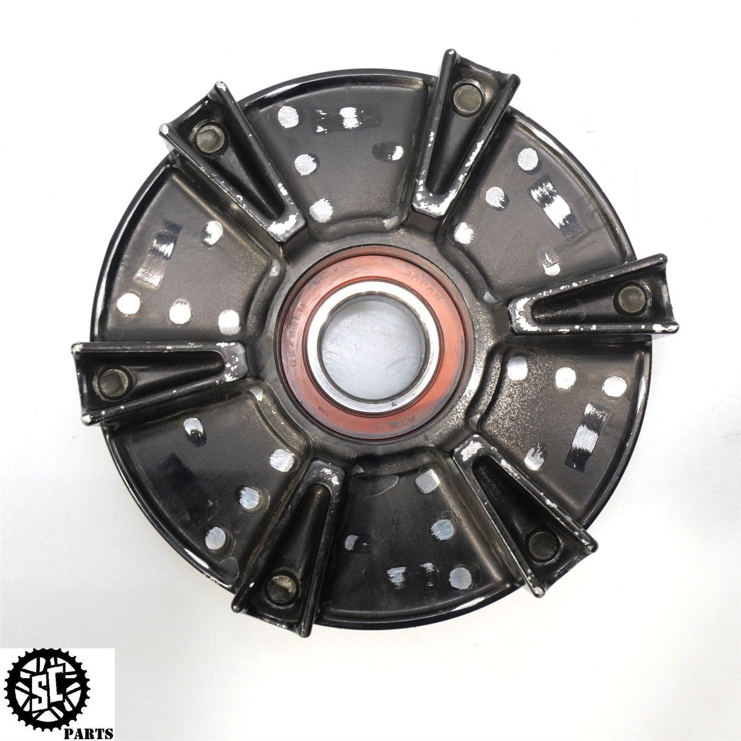 2007 2008 YAMAHA YZF R1 REAR SPROCKET DRIVE HUB CARRIER Y33