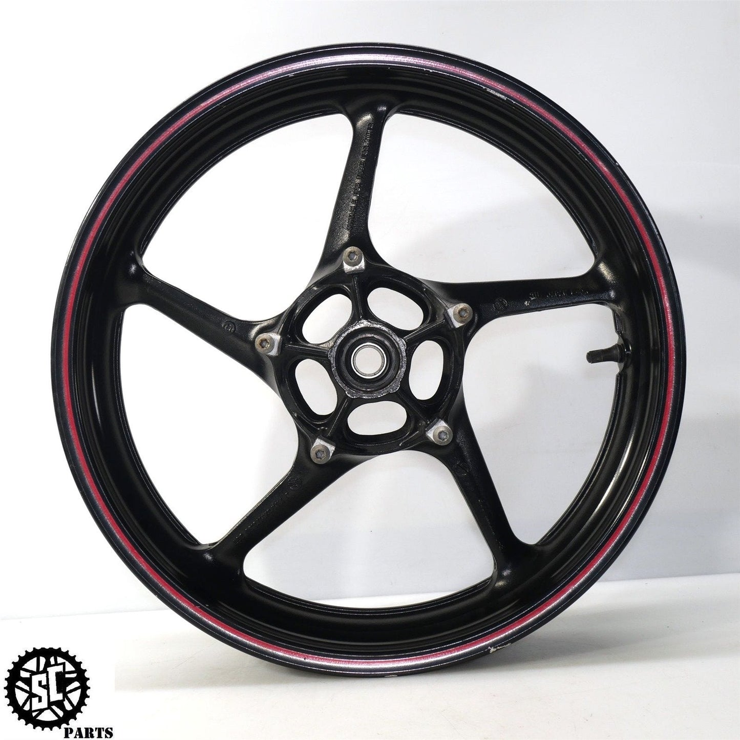 2007 2008 YAMAHA YZF R1 FRONT WHEEL RIM STRAIGHT OEM Y33