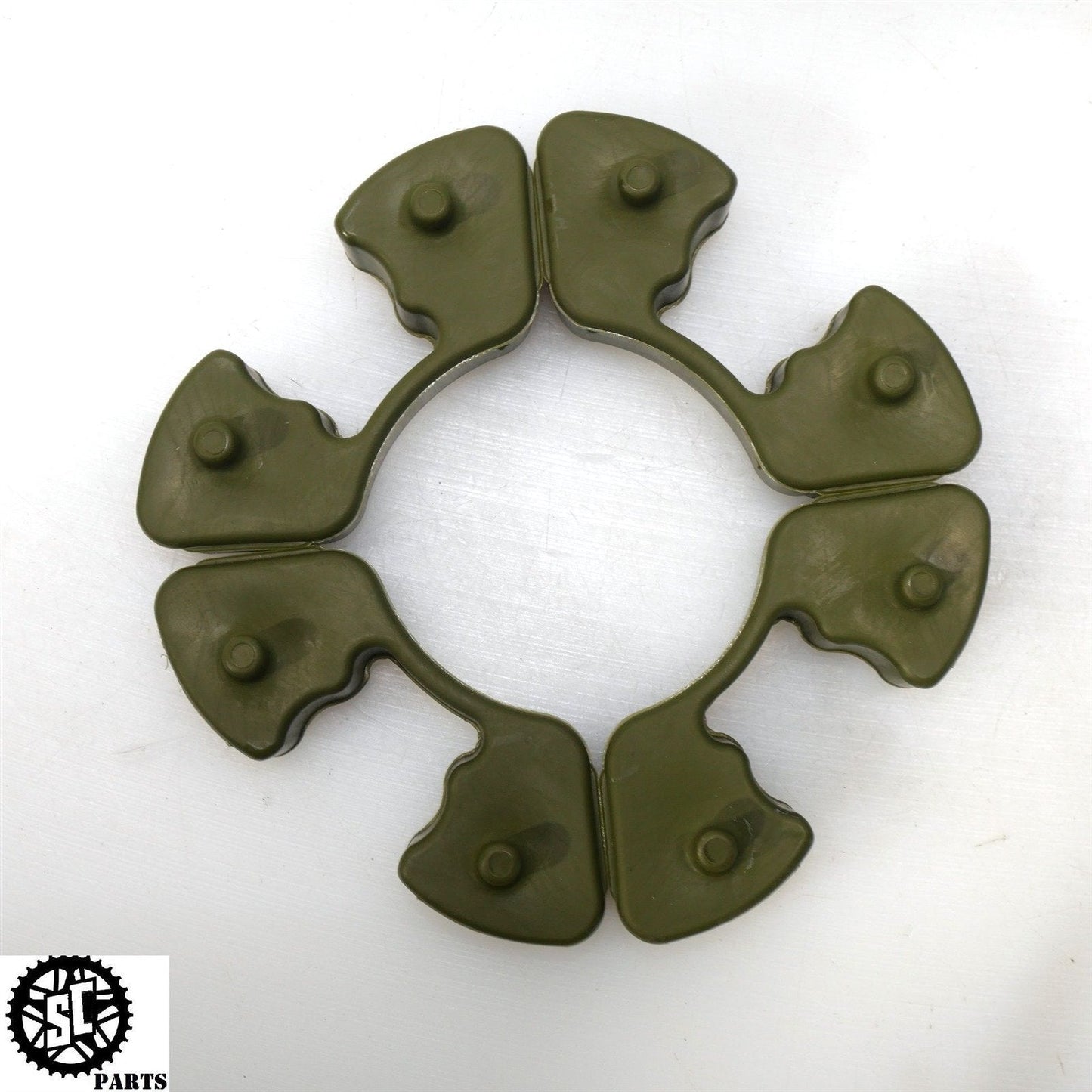 2009-2012 KAWASAKI NINJA ZX6R REAR WHEEL HUB CUSH DRIVE SPROCKET RUBBERS K63