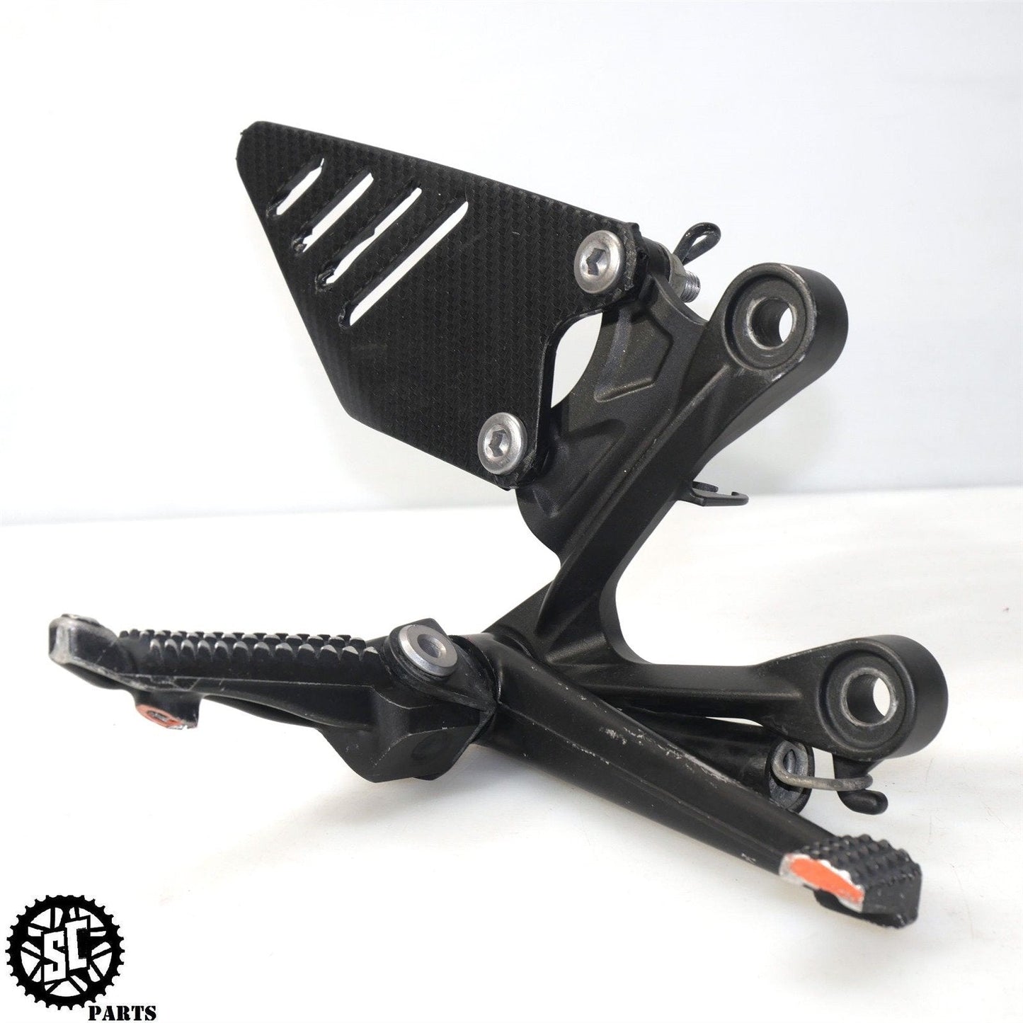 2009-2012 KAWASAKI NINJA ZX6R FRONT RIGHT REARSET FOOT PEG BRAKE PEDAL K63