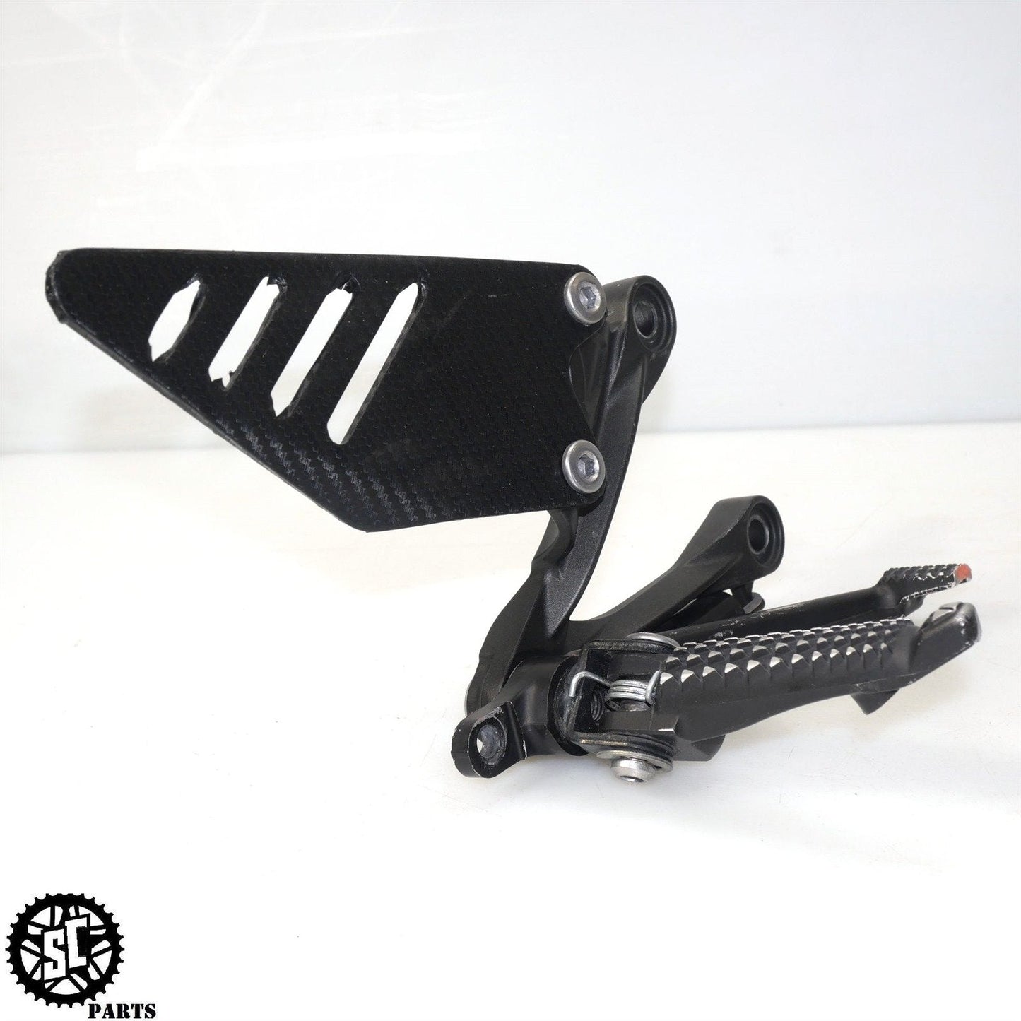 2009-2012 KAWASAKI NINJA ZX6R FRONT RIGHT REARSET FOOT PEG BRAKE PEDAL K63