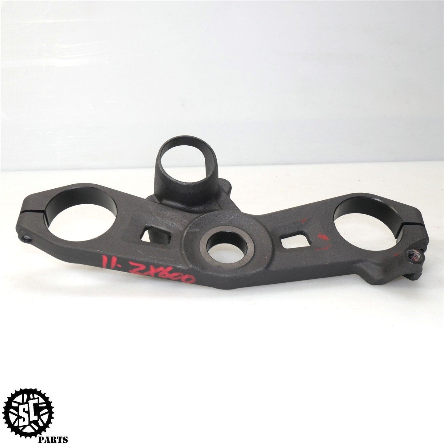 2009-2012 KAWASAKI NINJA ZX6R FORKS UPPER TRIPLE TREE CLAMP K63