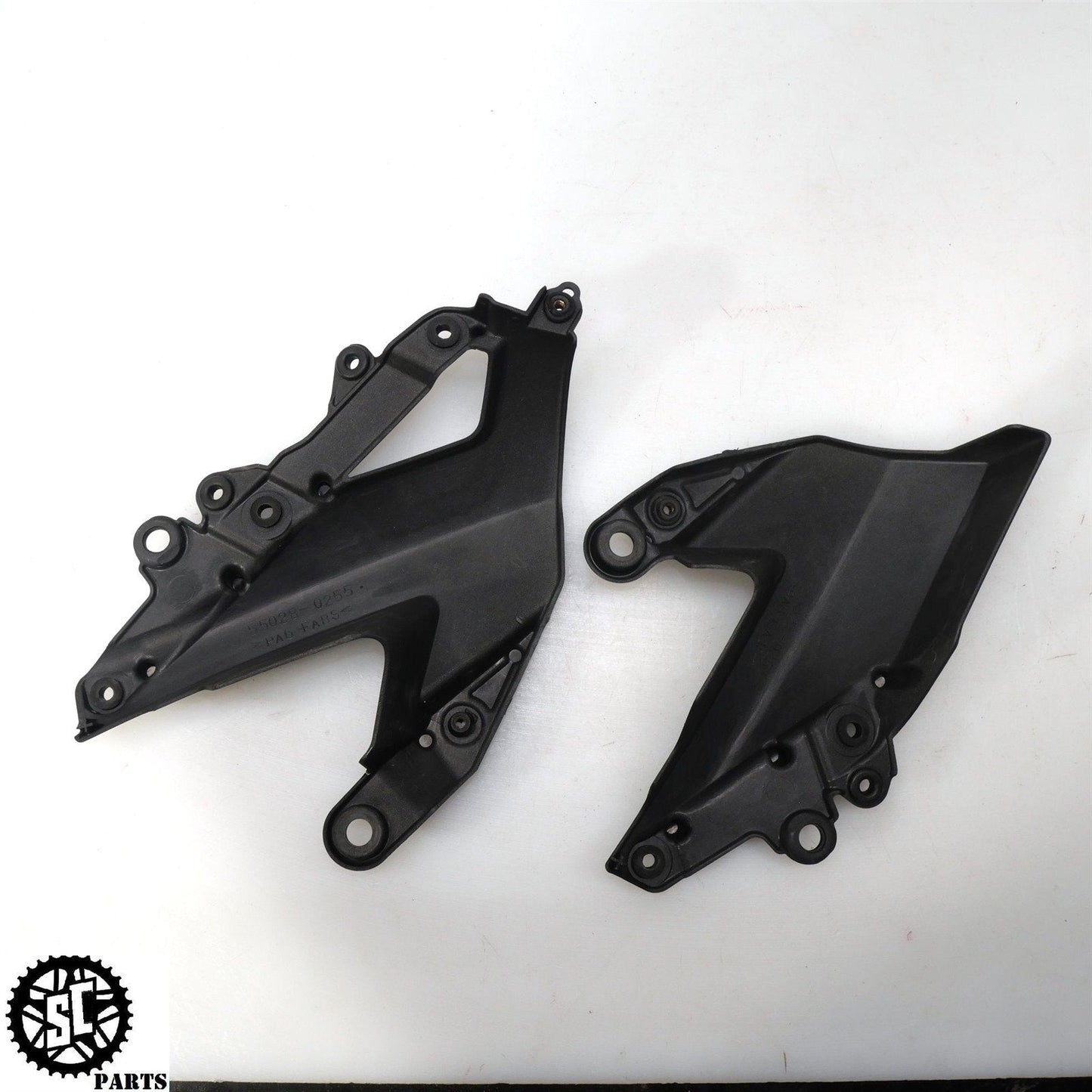 2009-2012 KAWASAKI NINJA ZX6R LOWER FAIRING TRIM SIDE COVER LEFT RIGHT K63