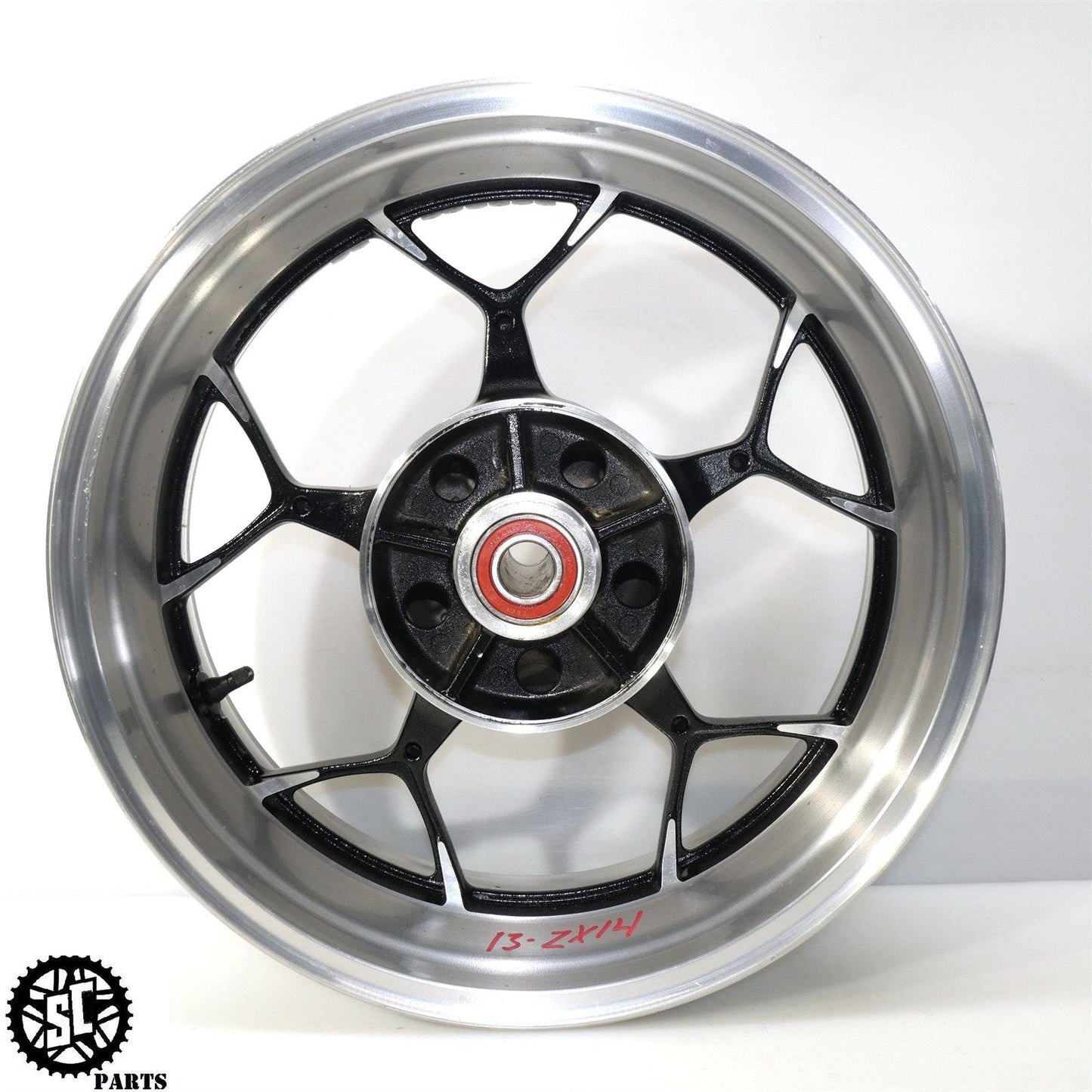 2012-2020 KAWASAKI NINJA ZX14R REAR WHEEL RIM STRAIGHT OEM K14