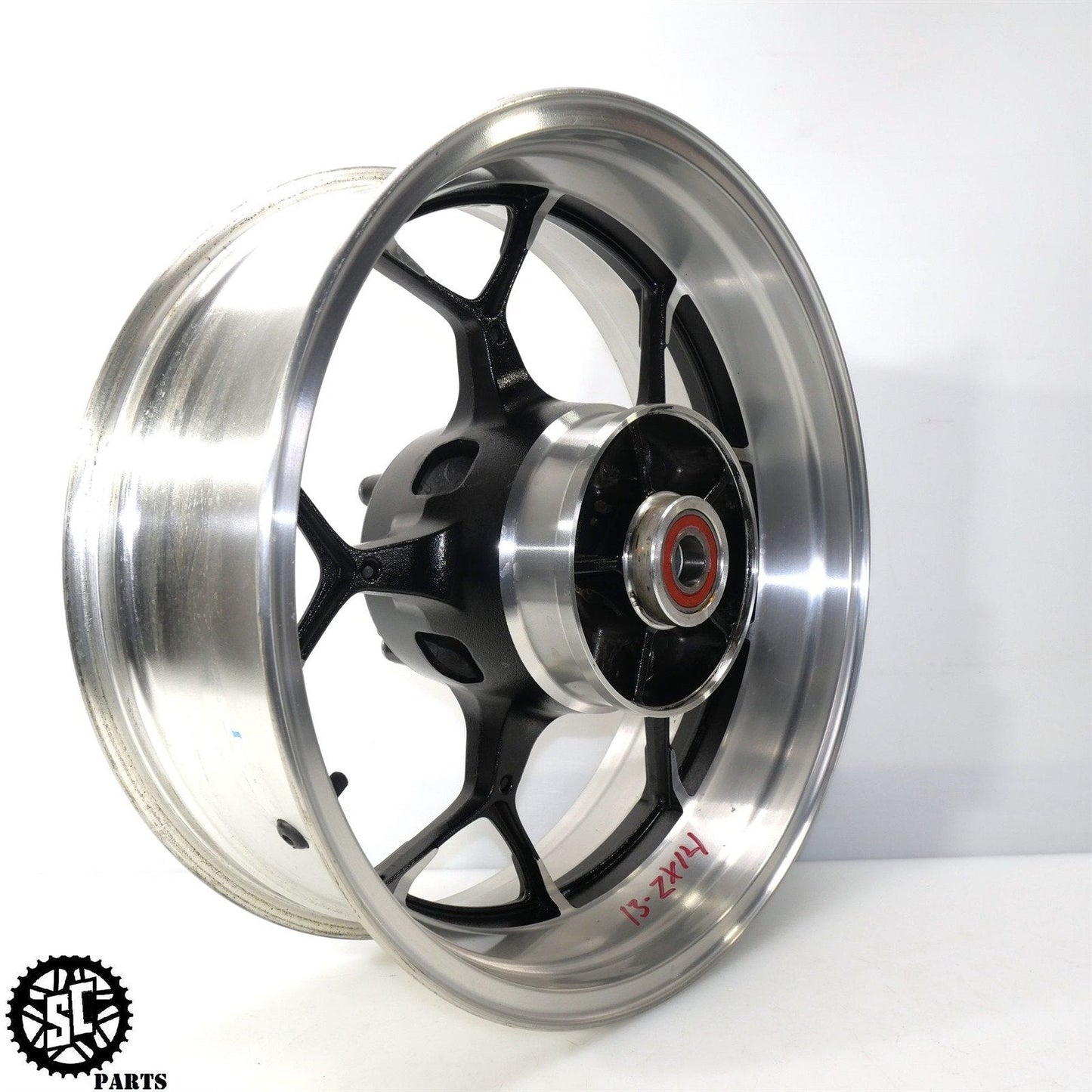 2012-2020 KAWASAKI NINJA ZX14R REAR WHEEL RIM STRAIGHT OEM K14