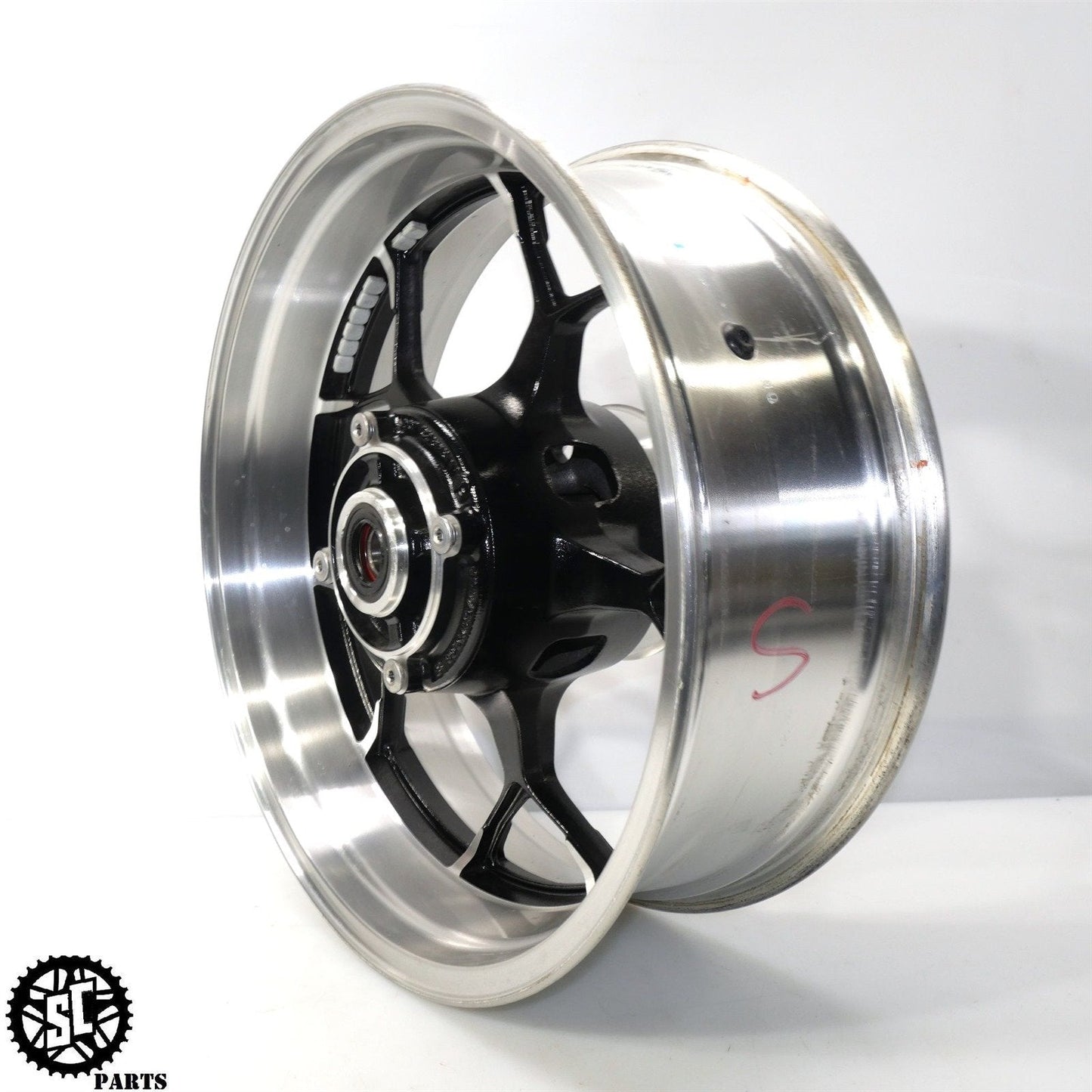 2012-2020 KAWASAKI NINJA ZX14R REAR WHEEL RIM STRAIGHT OEM K14