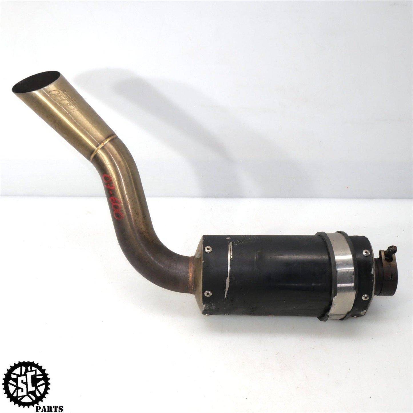 2006-2007 SUZUKI GSXR 600 750 JARDINE GP SLIP ON EXHAUST PIPE MUFFLER S67