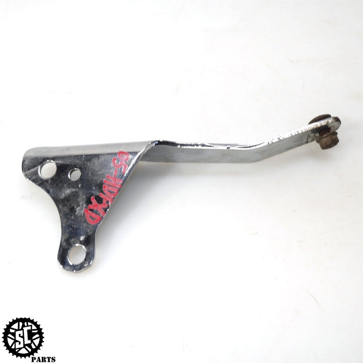 2005 HARLEY-DAVIDSON DYNA FXDWG EXHAUST MUFFLER BRACKET CHROME HD05