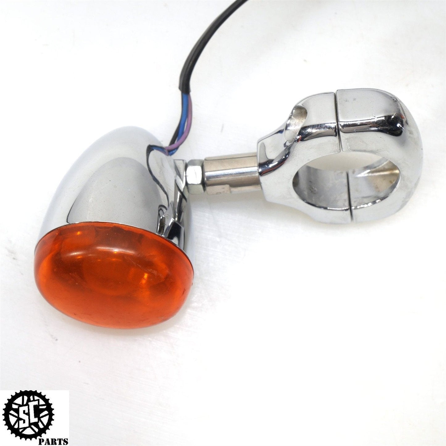 2005 HARLEY-DAVIDSON DYNA FRONT TURN SIGNAL CHROME LEFT RIGHT FORK 41 MM HD05