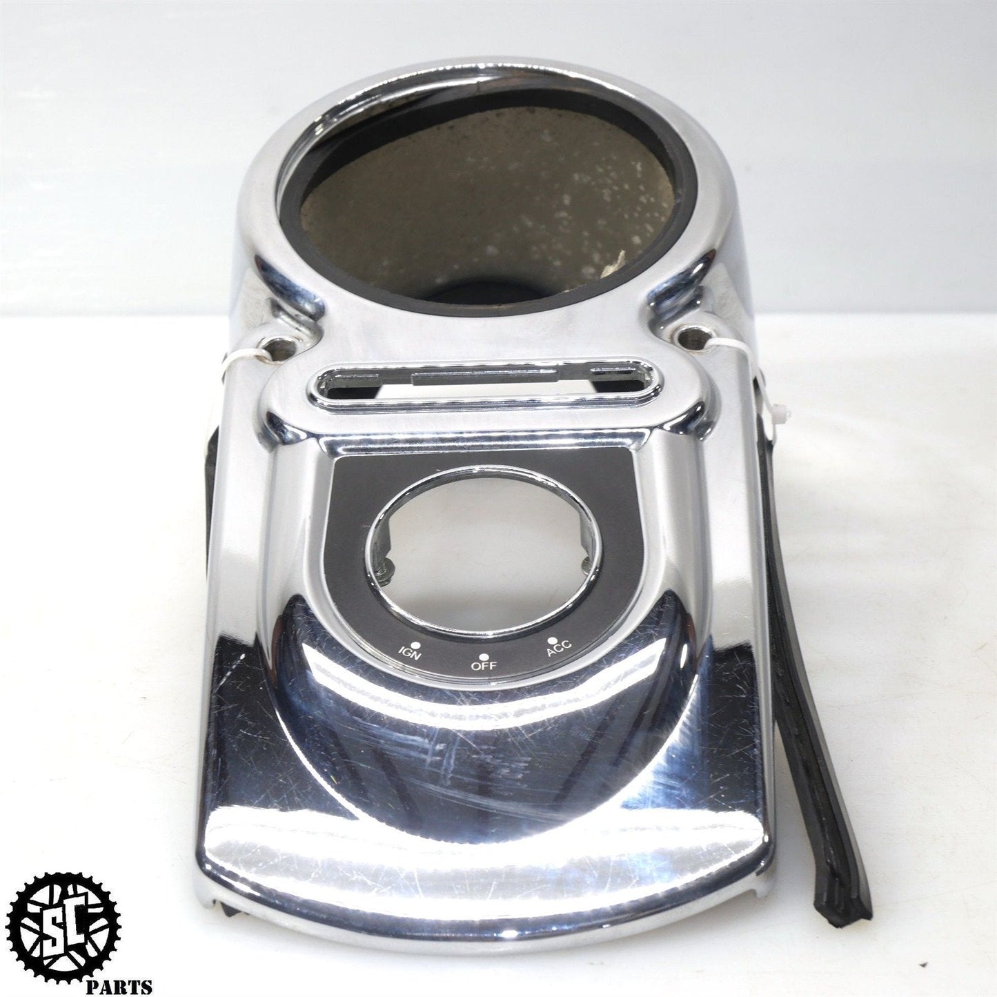 2005 HARLEY-DAVIDSON DYNA FXDWG FUEL GAS TANK CONSOLE COVER CHROME HD05