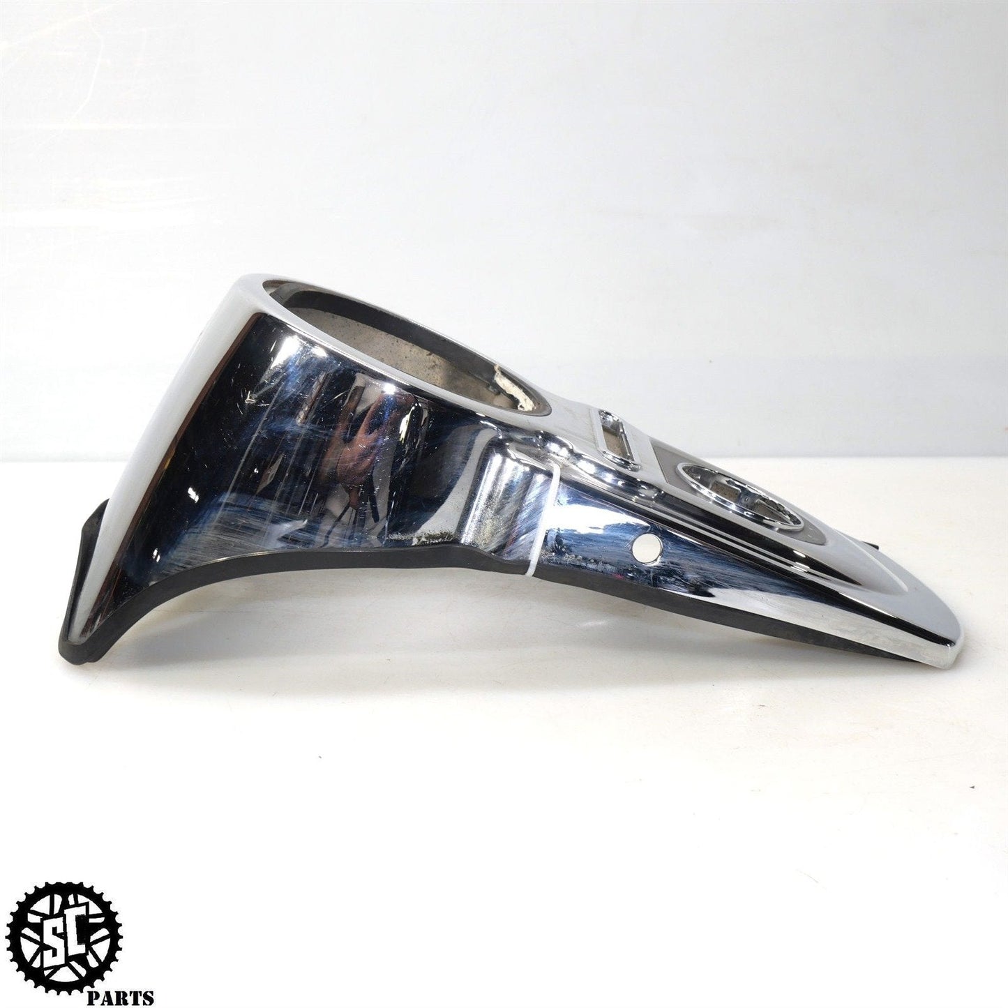 2005 HARLEY-DAVIDSON DYNA FXDWG FUEL GAS TANK CONSOLE COVER CHROME HD05