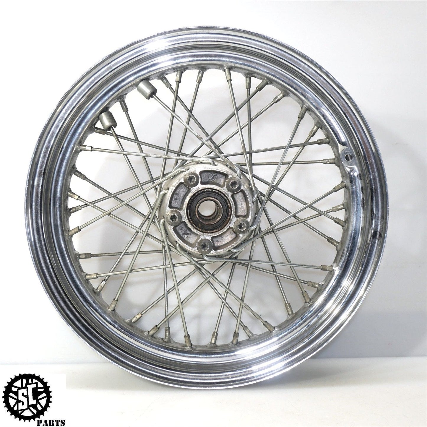 2005 HARLEY-DAVIDSON DYNA FXDWG REAR WHEEL RIM SPOKE WIRE 16 LACED HD05