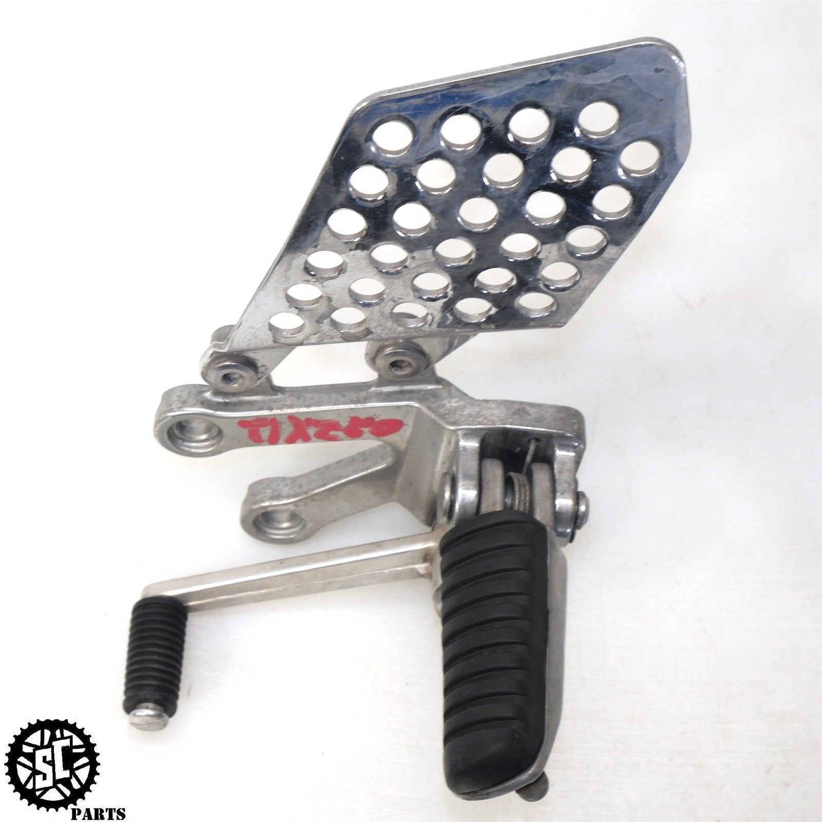 2001-2005 KAWASAKI NINJA ZX12R FRONT LEFT REARSET FOOT PEG SHIFTER