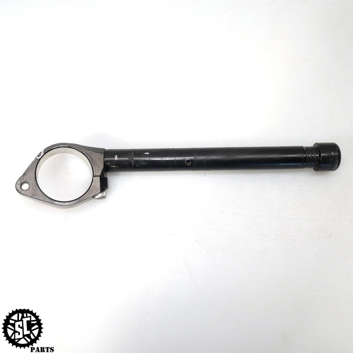2005 YAMAHA YZFR6 YZF-R6S LEFT CLIP ON HANDLEBAR INVERTED FORKS Y35