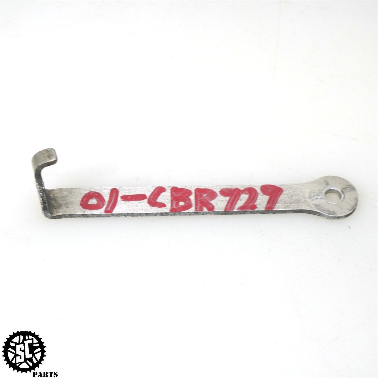 00 01 HONDA CBR929 RR RADIATOR MOUNT BRACKET H34 - SALVAGECYCLEPARTS