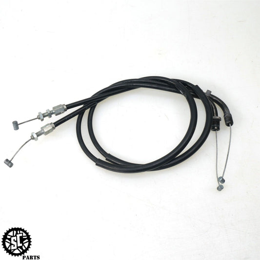 00 01 HONDA CBR929 RR THROTTLE CABLE H34 - SALVAGECYCLEPARTS