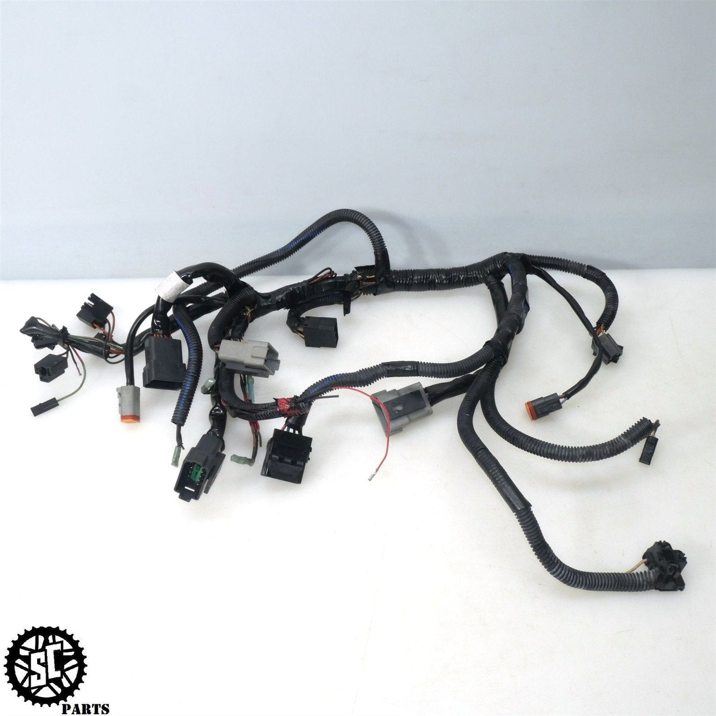 00 - 06 HARLEY DAVIDSON ELECTRA GLIDE FRONT RADIO WIRING HARNESS 70232 - 00 H46 - SALVAGECYCLEPARTS