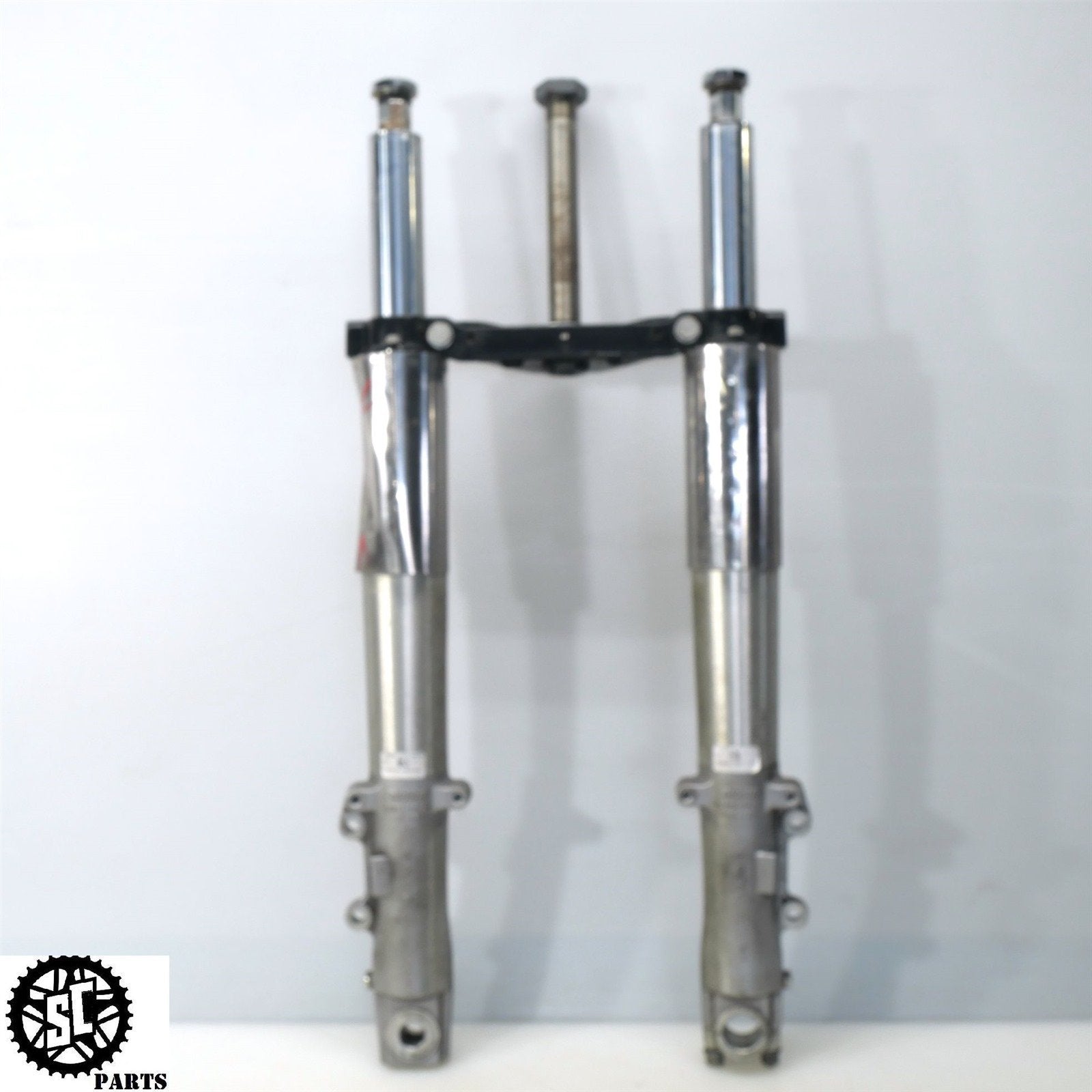 00 - 13 HARLEY DAVIDSON ROAD KING FRONT END FORK TUBE STRAIGHT 41MM HD11 - SALVAGECYCLEPARTS