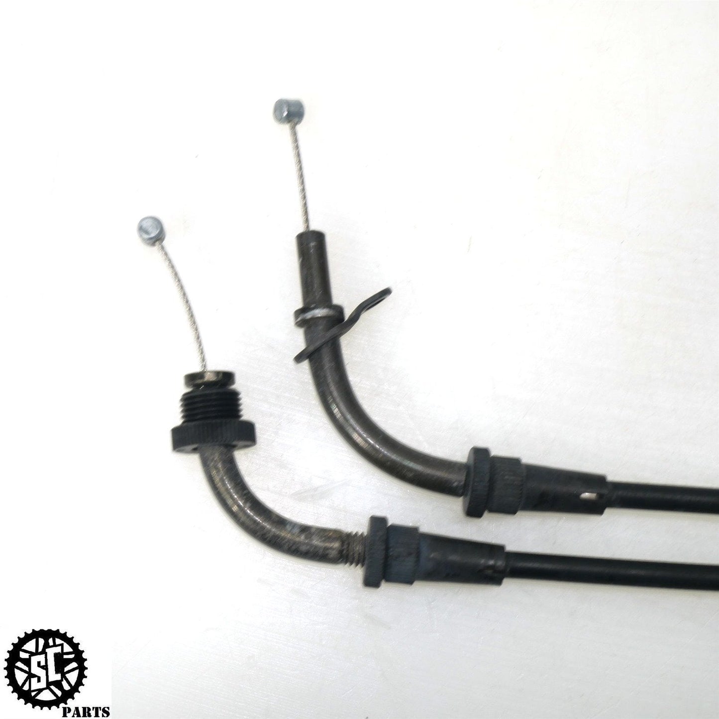 01 - 03 2003 SUZUKI GSXR600 THROTTLE CABLES LINE S02 - SALVAGECYCLEPARTS