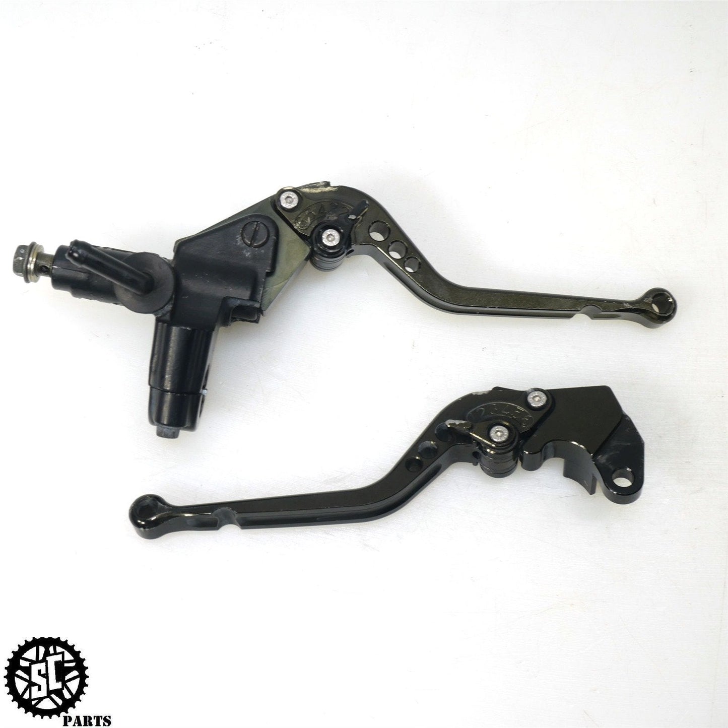 01 - 03 SUZUKI GSXR 600 FRONT BRAKE MASTER CYLINDER CLUTCH LEVER S30 - SALVAGECYCLEPARTS