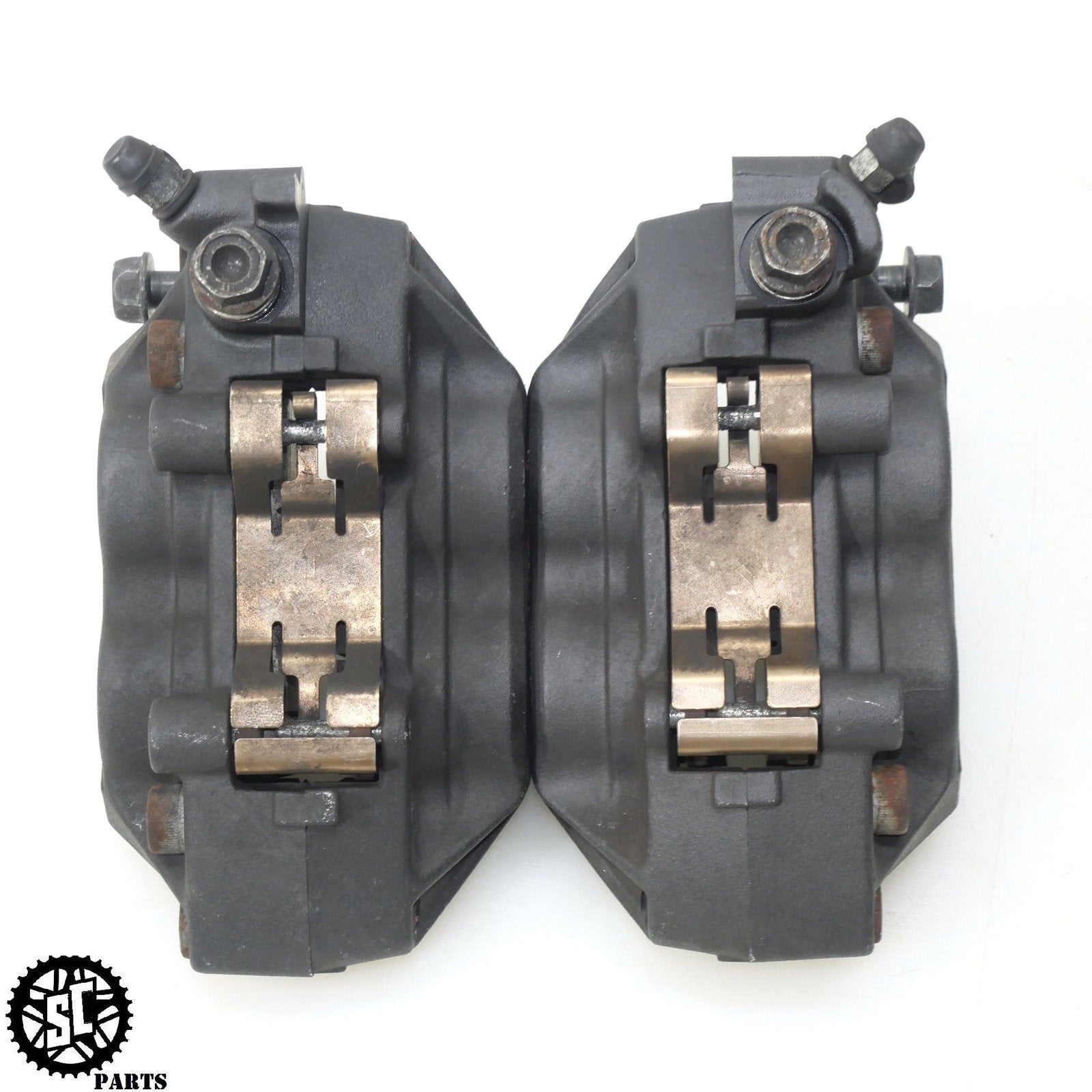 01 - 06 HONDA CBR 600 F4i FRONT BRAKE CALIPERS H08 - SALVAGECYCLEPARTS