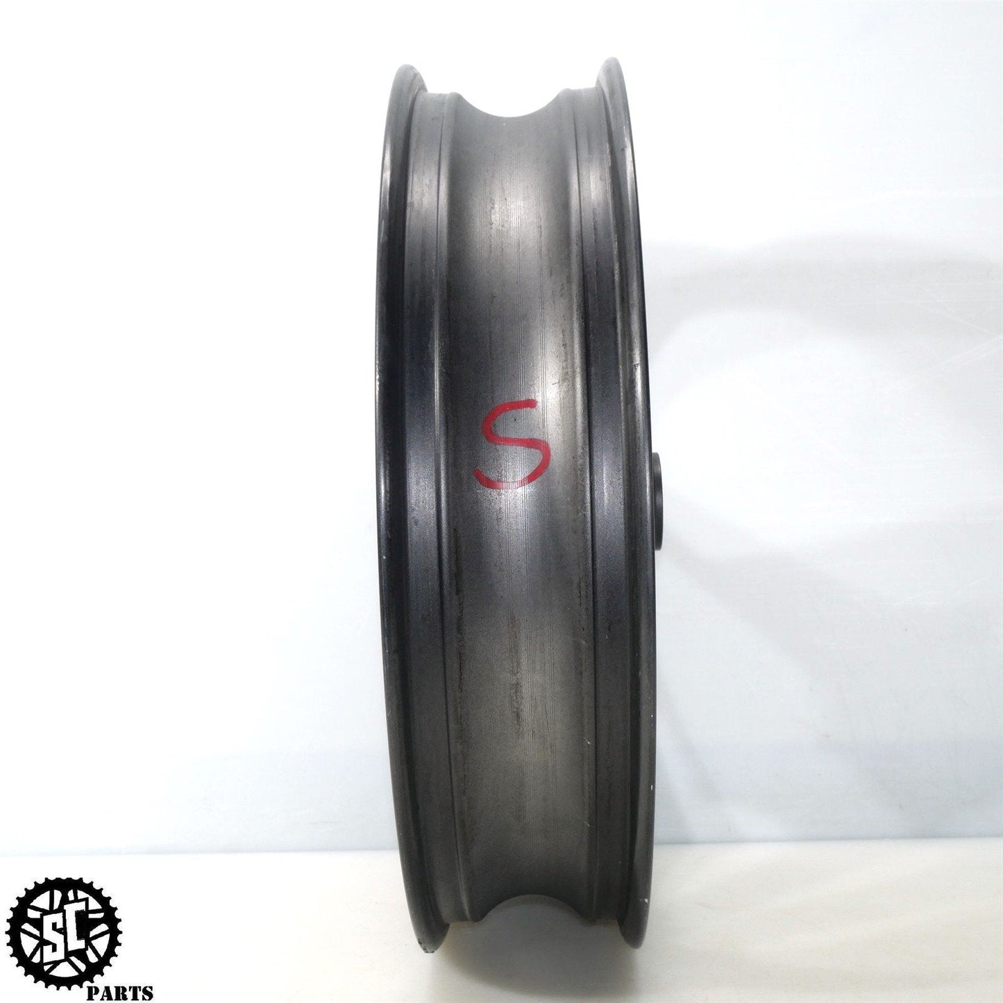 01 - 06 HONDA CBR 600 F4i FRONT WHEEL RIM STRAIGHT H08 - SALVAGECYCLEPARTS