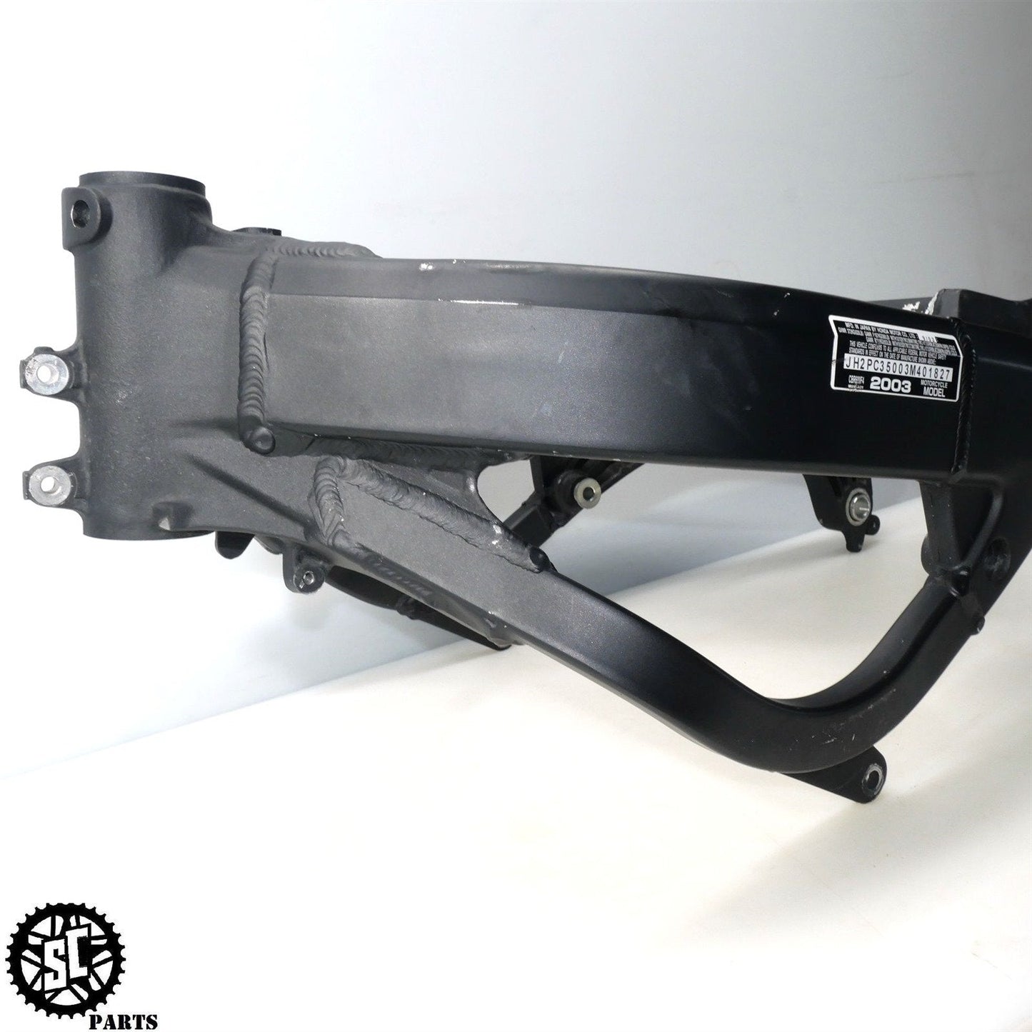 01 - 06 HONDA CBR 600 F4i MAIN FRAME CHASSIS *S* H08 - SALVAGECYCLEPARTS