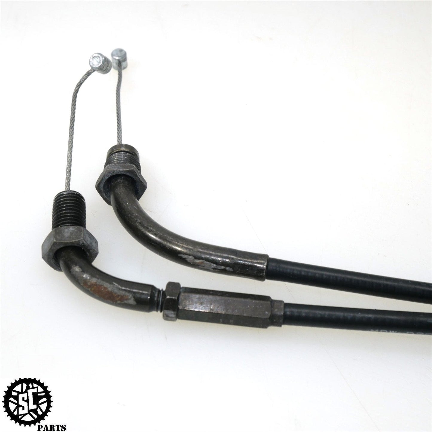 01 - 06 HONDA CBR 600 F4i THROTTLE CABLES H08 - SALVAGECYCLEPARTS