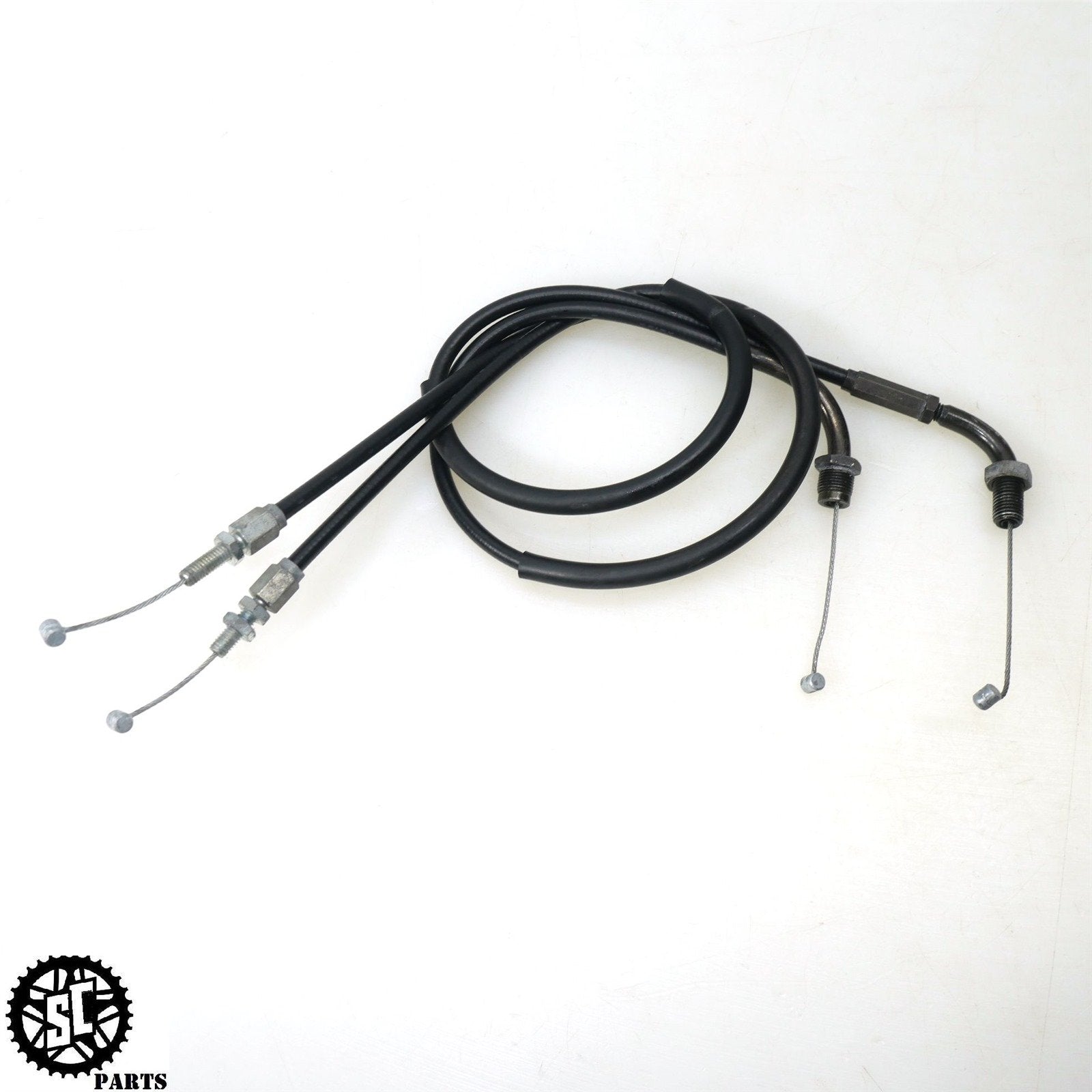 01 - 06 HONDA CBR 600 F4i THROTTLE CABLES H08 - SALVAGECYCLEPARTS