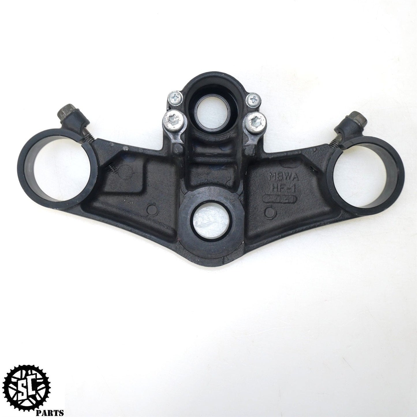 01 - 06 HONDA CBR 600 F4i UPPER TRIPLE TREE CLAMP H08 - SALVAGECYCLEPARTS