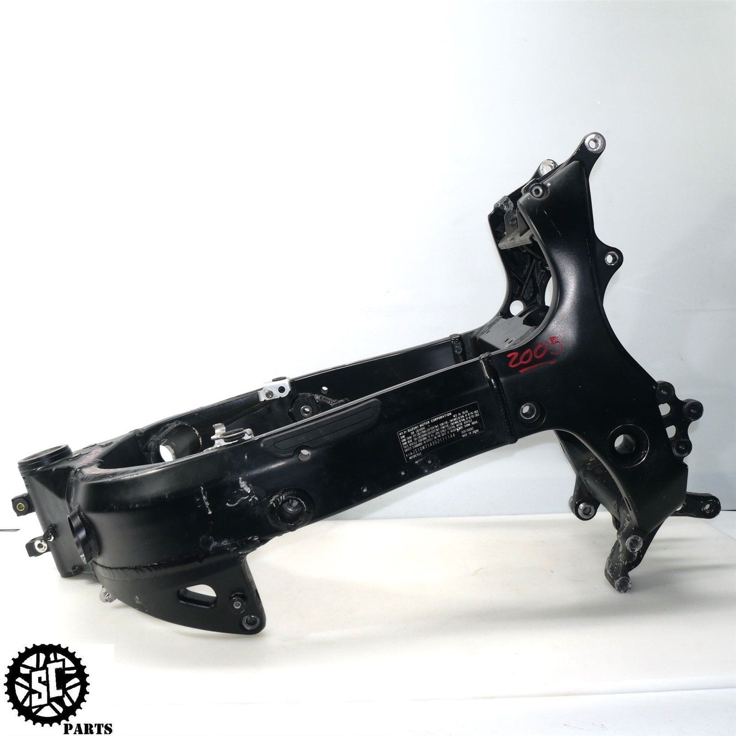 01 - 07 2005 SUZUKI HAYABUSA FRAME CHASSIS *S* S71 - SALVAGECYCLEPARTS