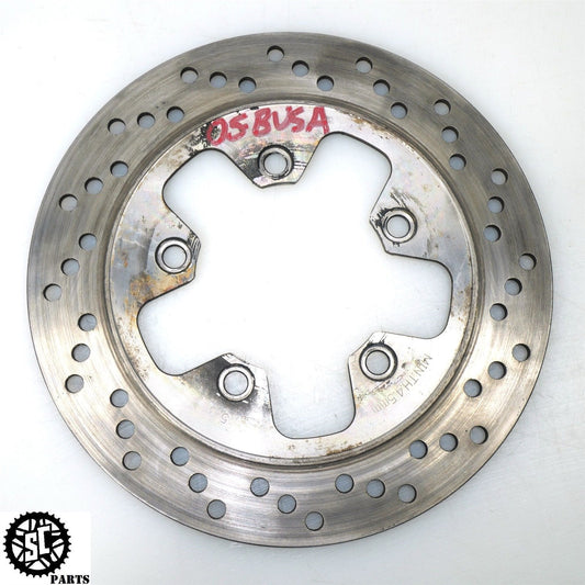 01 - 07 2005 SUZUKI HAYABUSA REAR BRAKE DISC ROTOR S65 - SALVAGECYCLEPARTS