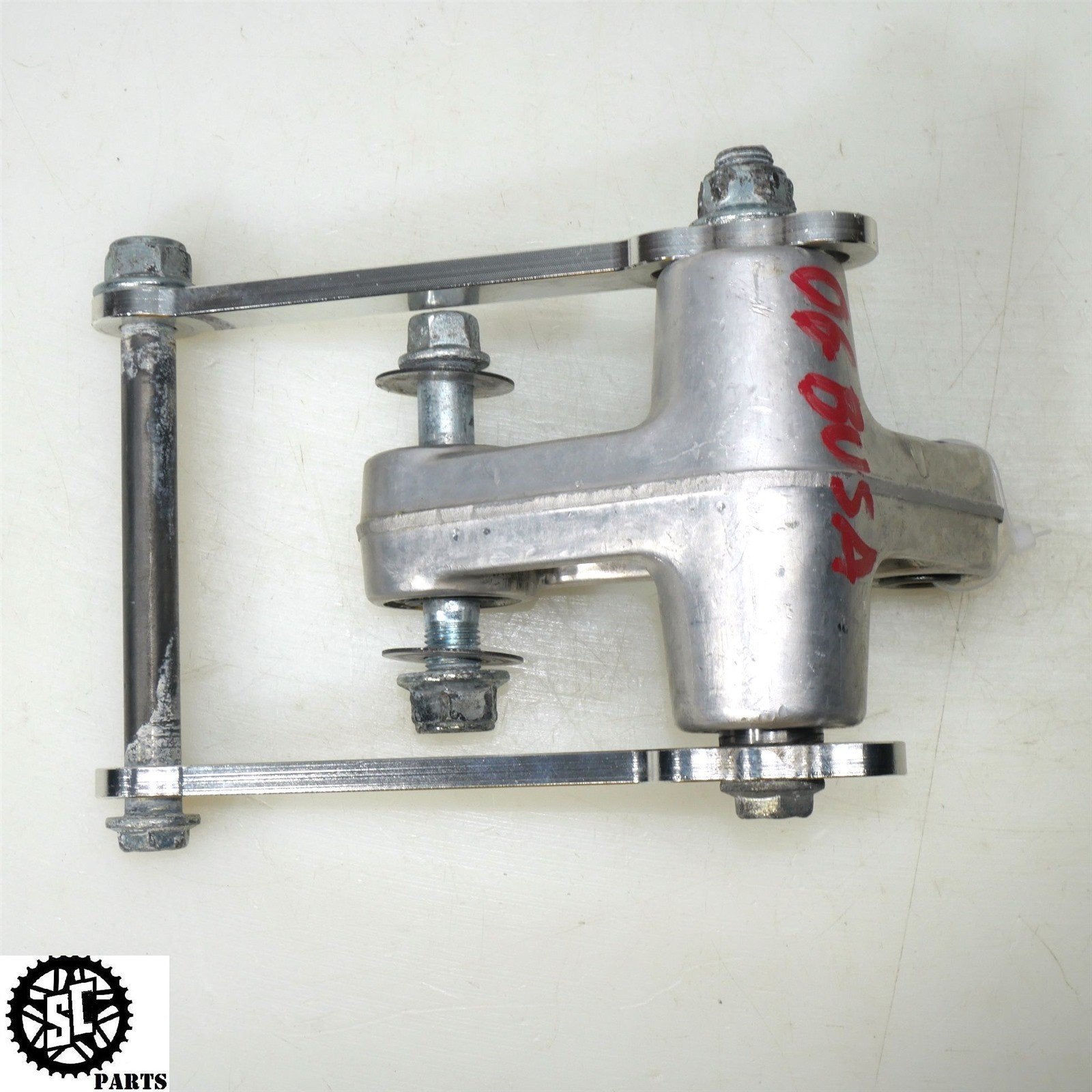 01 - 07 HAYABUSA ADJUSTABLE LOWERING REAR SHOCK SUSPENSION LINKAGE DOG BONE S42 - SALVAGECYCLEPARTS