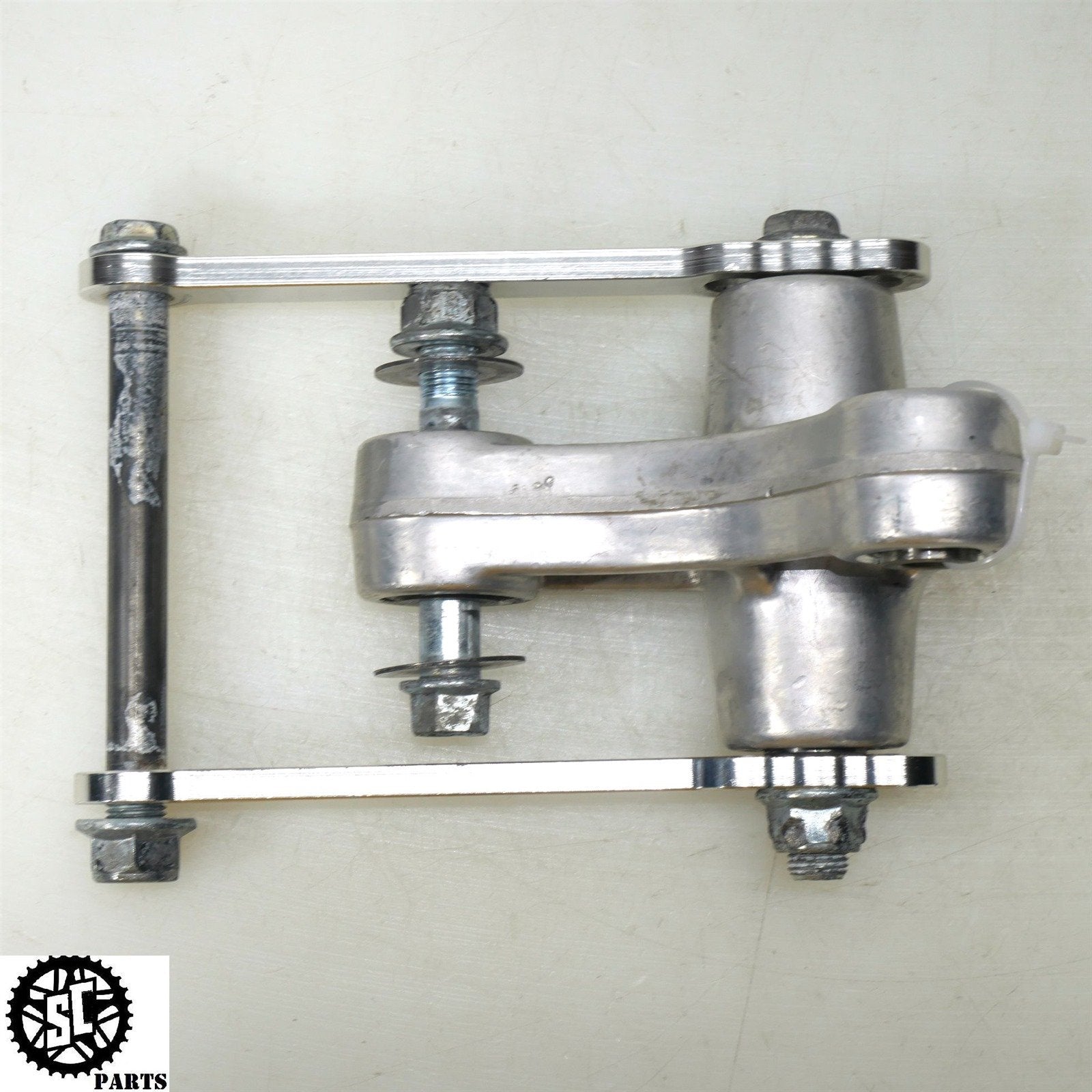 01 - 07 HAYABUSA ADJUSTABLE LOWERING REAR SHOCK SUSPENSION LINKAGE DOG BONE S42 - SALVAGECYCLEPARTS
