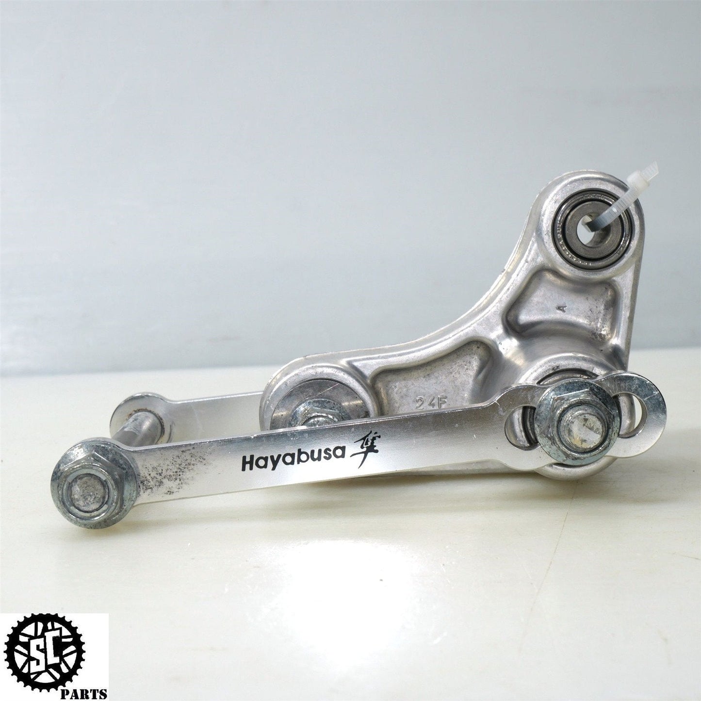 01 - 07 HAYABUSA ADJUSTABLE LOWERING REAR SHOCK SUSPENSION LINKAGE DOG BONE S42 - SALVAGECYCLEPARTS