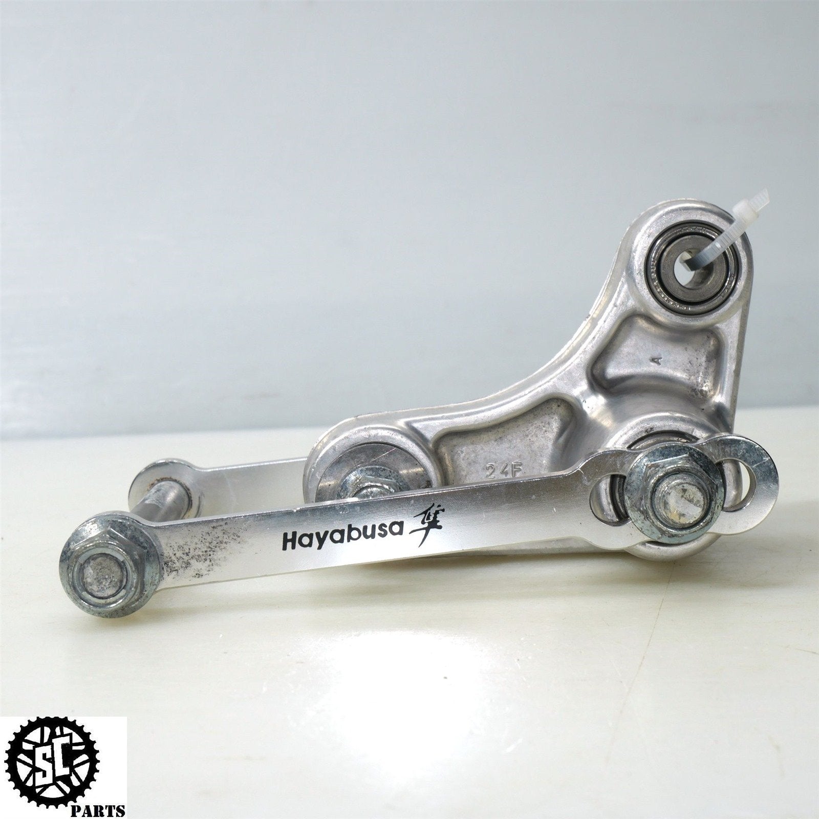 01 - 07 HAYABUSA ADJUSTABLE LOWERING REAR SHOCK SUSPENSION LINKAGE DOG BONE S42 - SALVAGECYCLEPARTS