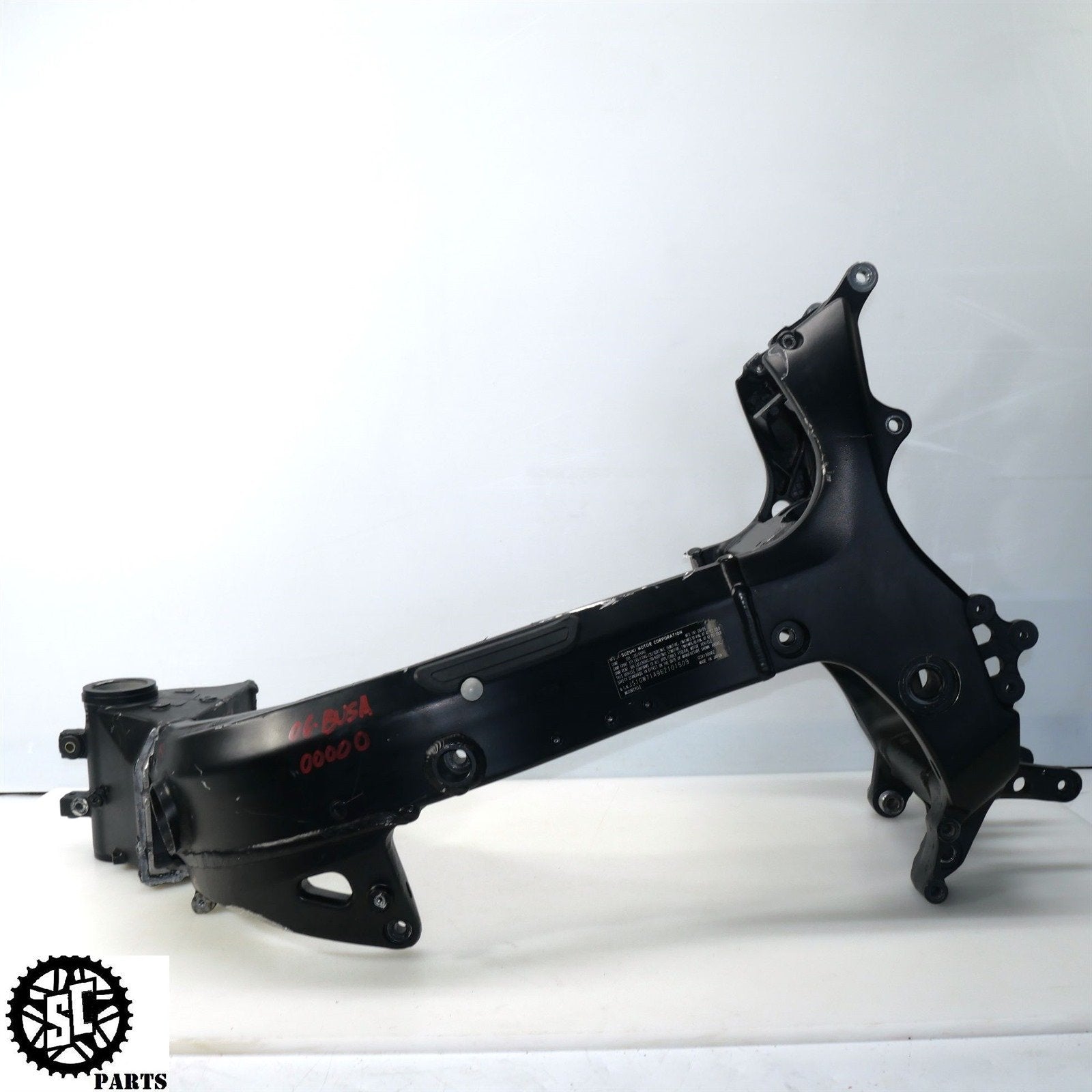 01 - 07 SUZUKI HAYABUSA FRAME CHASSIS BOS S71 - SALVAGECYCLEPARTS