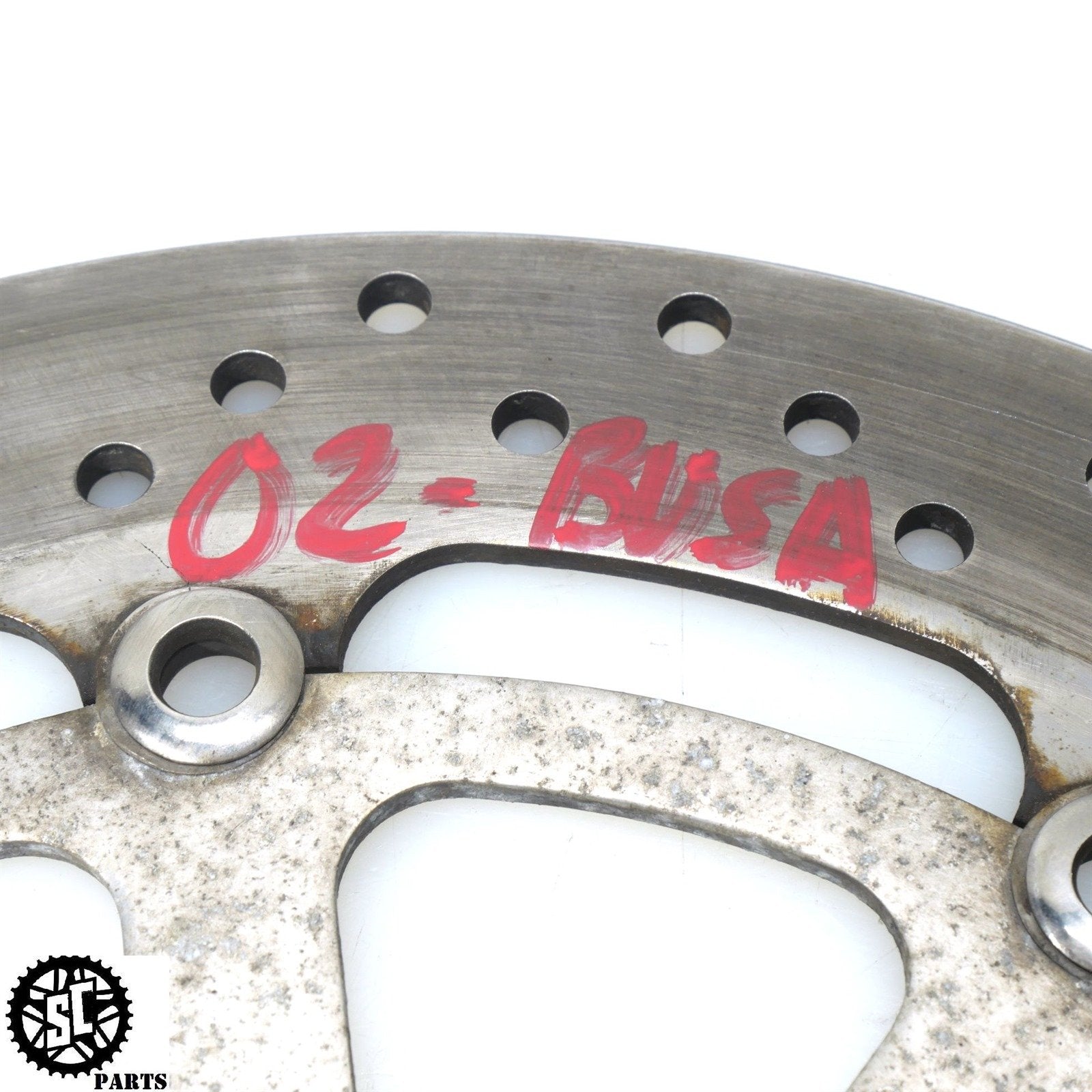01-07 SUZUKI HAYABUSA FRONT BRAKE DISC ROTORS S31
