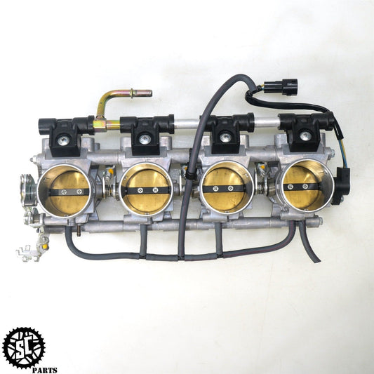 01 - 07 SUZUKI HAYABUSA GSXR1300R THROTTLE BODY BODIES FUEL INJECTORS S42 - SALVAGECYCLEPARTS