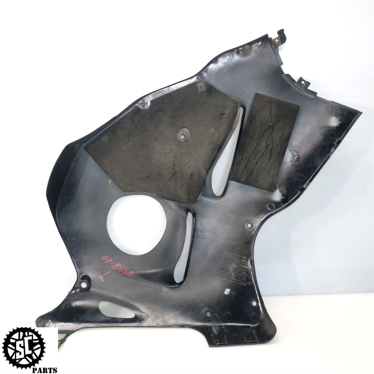 01 - 07 SUZUKI HAYABUSA LEFT SIDE FAIRING S09 - SALVAGECYCLEPARTS