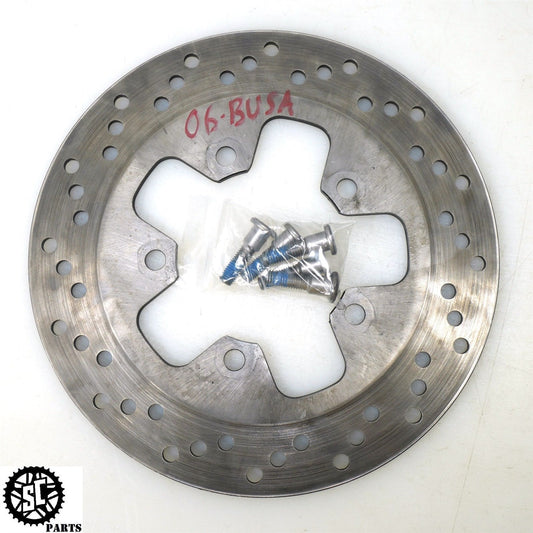 01 - 07 SUZUKI HAYABUSA REAR BRAKE ROTOR DISC 69211 - 21E00 S42 - SALVAGECYCLEPARTS