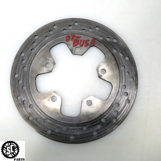 01 - 07 SUZUKI HAYABUSA REAR ROTOR BRAKE DISC S09 - SALVAGECYCLEPARTS