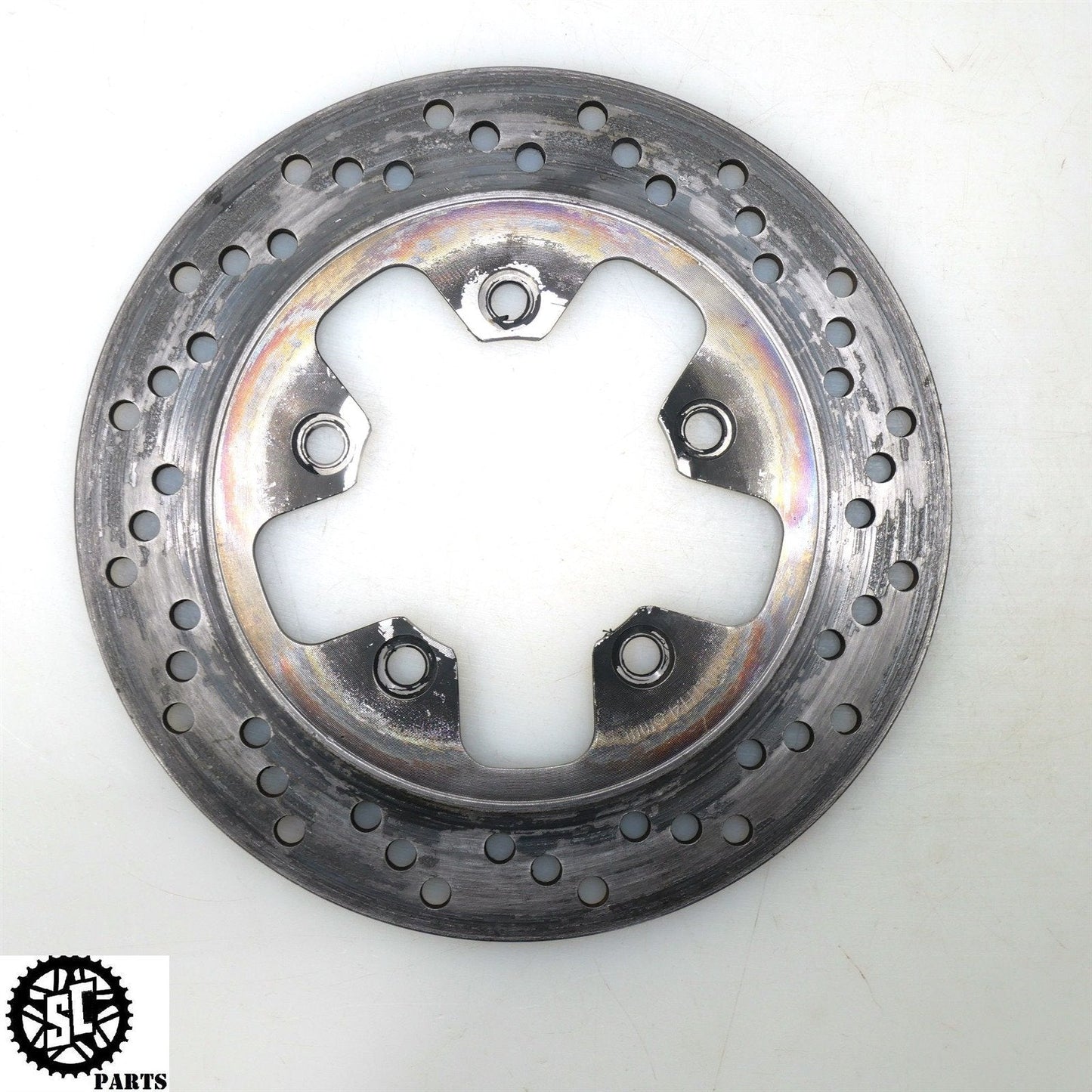 01 - 07 SUZUKI HAYABUSA REAR ROTOR BRAKE DISC S09 - SALVAGECYCLEPARTS