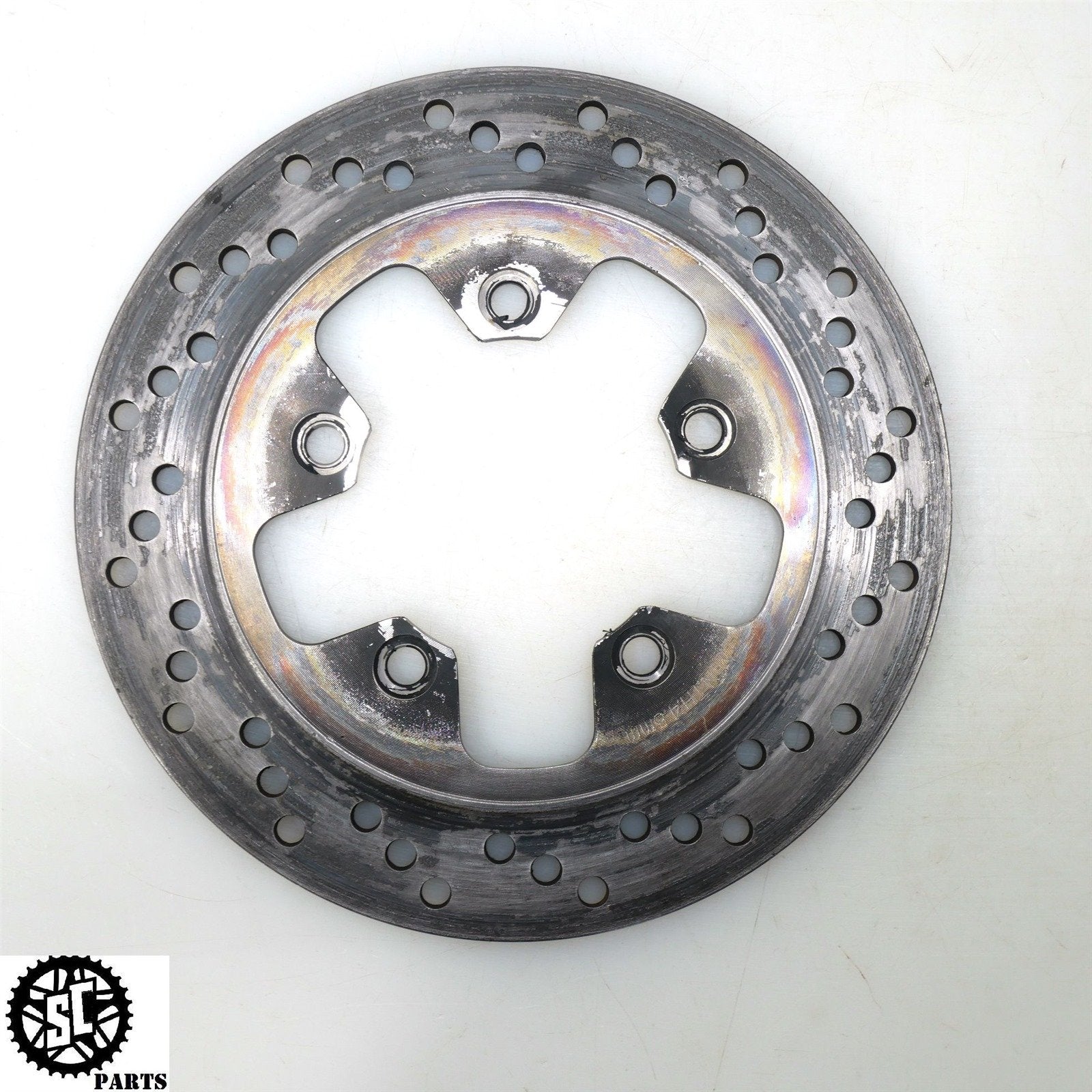 01 - 07 SUZUKI HAYABUSA REAR ROTOR BRAKE DISC S09 - SALVAGECYCLEPARTS