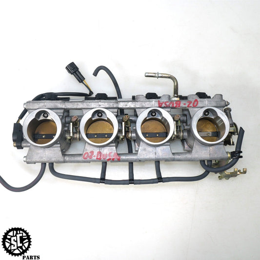 01 - 07 SUZUKI HAYABUSA THROTTLE BODY MAIN INJECTORS S31 - SALVAGECYCLEPARTS